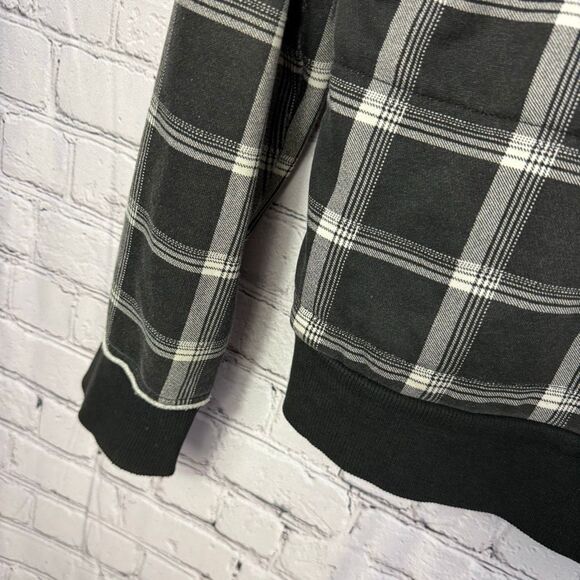 Vintage Billabong Roxy Style Striped Sherpa Lined Full Zip Hoodie Size Large - Picture 8 of 13